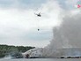 Тушение пожара на траулере "Мыс Елизаветы" Тушение пожара на траулере "Мыс Елизаветы"