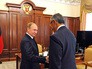 Президент России Владимир Путин и глава Республики Калмыкия Алексей Орлов Президент России Владимир Путин и глава Республики Калмыкия Алексей Орлов