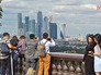 Вид на Москва-Сити со смотровой площадки Воробьевых гор Вид на Москва-Сити со смотровой площадки Воробьевых гор