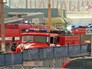 Пожарные на месте возгорания Пожарные на месте возгорания