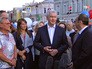 Сергей Собянин на открытии обновленных улиц Сергей Собянин на открытии обновленных улиц