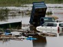 Затопленные машины на окраине Уссурийска Затопленные машины на окраине Уссурийска