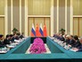 Заседание во время встречи в Пекине Заседание во время встречи в Пекине