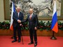 Владимир Путин и Президент Чешской Республики Милош Земан Владимир Путин и Президент Чешской Республики Милош Земан