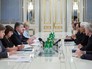 Встреча главы МВФ Кристин Лагард и президент Украины Пётра Порошенко Встреча главы МВФ Кристин Лагард и президент Украины Пётра Порошенко
