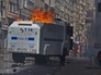 Горящий броневик Турцкой полиции Горящий броневик Турцкой полиции