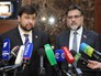 Заместитель председателя Народного Совета ДНР Денис Пушилин и представитель ЛНР Владислав Дейнего Заместитель председателя Народного Совета ДНР Денис Пушилин и представитель ЛНР Владислав Дейнего