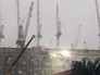 Последствия падения подъёмного крана в мечети в Мекке Последствия падения подъёмного крана в мечети в Мекке