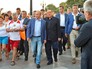 Владимир Путин и Сильвио Берлускони прогуливаются по набережной Ялты Владимир Путин и Сильвио Берлускони прогуливаются по набережной Ялты