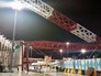 Место падения подъёмного крана в мечети в Мекке Место падения подъёмного крана в мечети в Мекке