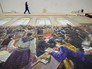 Картина Александра Герасимова, найденная в ходе противоаварийных работ цокольного этажа павильона №1 "Центральный" на ВДНХ, во время реставрации Картина Александра Герасимова, найденная в ходе противоаварийных работ цокольного этажа павильона №1 "Центральный" на ВДНХ, во время реставрации