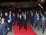 Президент России Владимир Путин в аэропорту Душабе Президент России Владимир Путин в аэропорту Душабе