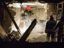 Сотрудники МЧС работают на месте обрушения жилого дома в Омске Сотрудники МЧС работают на месте обрушения жилого дома в Омске