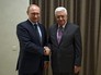 Президент России Владимир Путин и президент Палестины Махмуд Аббас во время встречи Президент России Владимир Путин и президент Палестины Махмуд Аббас во время встречи