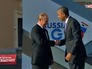 Владимир Путин и Барак Обама Владимир Путин и Барак Обама