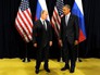 Владимир Путин и Барак Обама Владимир Путин и Барак Обама