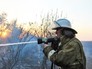 Тушение лесного пожара Тушение лесного пожара