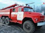 Пожарные машины на месте возгорания в Рязанской области Пожарные машины на месте возгорания в Рязанской области