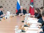 Сергей Собянин на заседании правительства Москвы Сергей Собянин на заседании правительства Москвы