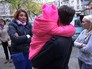 Биологическая мать девочки и приёмные родители Биологическая мать девочки и приёмные родители