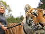 Мисс Мира Ксения Сухинова и тигр по имени Мир Мисс Мира Ксения Сухинова и тигр по имени Мир