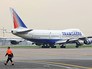 Самолет Боинг 747-200 авиакомпании "Трансаэро" Самолет Боинг 747-200 авиакомпании "Трансаэро"