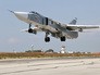 Истребитель Су-24 авиационной группировки ВКС России в Сирии Истребитель Су-24 авиационной группировки ВКС России в Сирии
