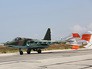 Истребитель Су-25 авиационной группировки ВКС России в Сирии Истребитель Су-25 авиационной группировки ВКС России в Сирии