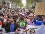 Митнг в поддержку мигрантов во Франции Митнг в поддержку мигрантов во Франции