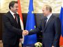 Премьер Люксембурга Ксавье Беттель и Владимир Путин Премьер Люксембурга Ксавье Беттель и Владимир Путин