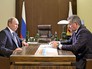 Президент России Владимир Путин и министр обороны России Сергей Шойгу Президент России Владимир Путин и министр обороны России Сергей Шойгу