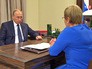 Президент России Владимир Путин и губернатор Мурманской области Марина Ковтун Президент России Владимир Путин и губернатор Мурманской области Марина Ковтун