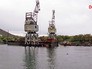 Подъём затонувшего дока на Камчатке Подъём затонувшего дока на Камчатке