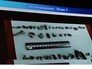 Фрагмент презентации на пресс-конференции в Москве, где были представлены результаты моделирования катастрофы малайзийского Boeing Фрагмент презентации на пресс-конференции в Москве, где были представлены результаты моделирования катастрофы малайзийского Boeing