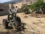 Брошенный террористами самодельный миномет Брошенный террористами самодельный миномет