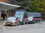 Машины СКР у здания городской администрации Красногорска Машины СКР у здания городской администрации Красногорска