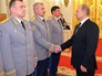 Владимир Путин на приеме в честь высших офицеров Владимир Путин на приеме в честь высших офицеров
