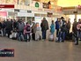Очередь в аэропорту Очередь в аэропорту