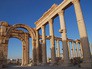 Древний город Пальмира в сирийской пустыне к северу от Дамаска Древний город Пальмира в сирийской пустыне к северу от Дамаска