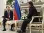 Председатель правительства России Дмитрий Медведев во время встречи с президентом Таджикистана Эмомали Рахмоном Председатель правительства России Дмитрий Медведев во время встречи с президентом Таджикистана Эмомали Рахмоном