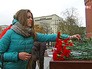 Возложение цветов в Александровском саду Возложение цветов в Александровском саду