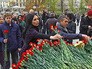 Возложение цветов в Александровском саду Возложение цветов в Александровском саду