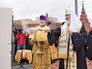 Патриарх Кирилл освящает камень основания памятника князю Владимиру Крестителю Патриарх Кирилл освящает камень основания памятника князю Владимиру Крестителю