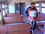 Последствия вандализма в электричке Последствия вандализма в электричке
