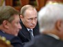Президент России Владимир Путин на заседании Президент России Владимир Путин на заседании