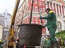 Высадка деревьев на Тверской улице Высадка деревьев на Тверской улице