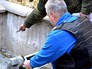 Представители ОБСЕ на месте обстрела жилых районов Донбасса Представители ОБСЕ на месте обстрела жилых районов Донбасса