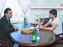 Чрезвычайный и полномочный посол республики Таджикистан в РФ Имоммудин Саттаров и таксист Забехулло Шафъезода Чрезвычайный и полномочный посол республики Таджикистан в РФ Имоммудин Саттаров и таксист Забехулло Шафъезода