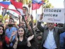 Жители Сирии на митинге в поддержку операции Воздушно-космических сил РФ Жители Сирии на митинге в поддержку операции Воздушно-космических сил РФ
