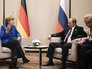 Президент России Владимир Путин и канцлер Германии Ангела Меркель на саммите G20 Президент России Владимир Путин и канцлер Германии Ангела Меркель на саммите G20
